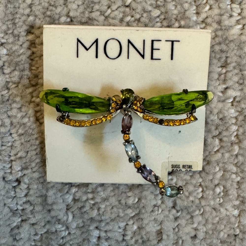 Dragonfly Brooch - Monet